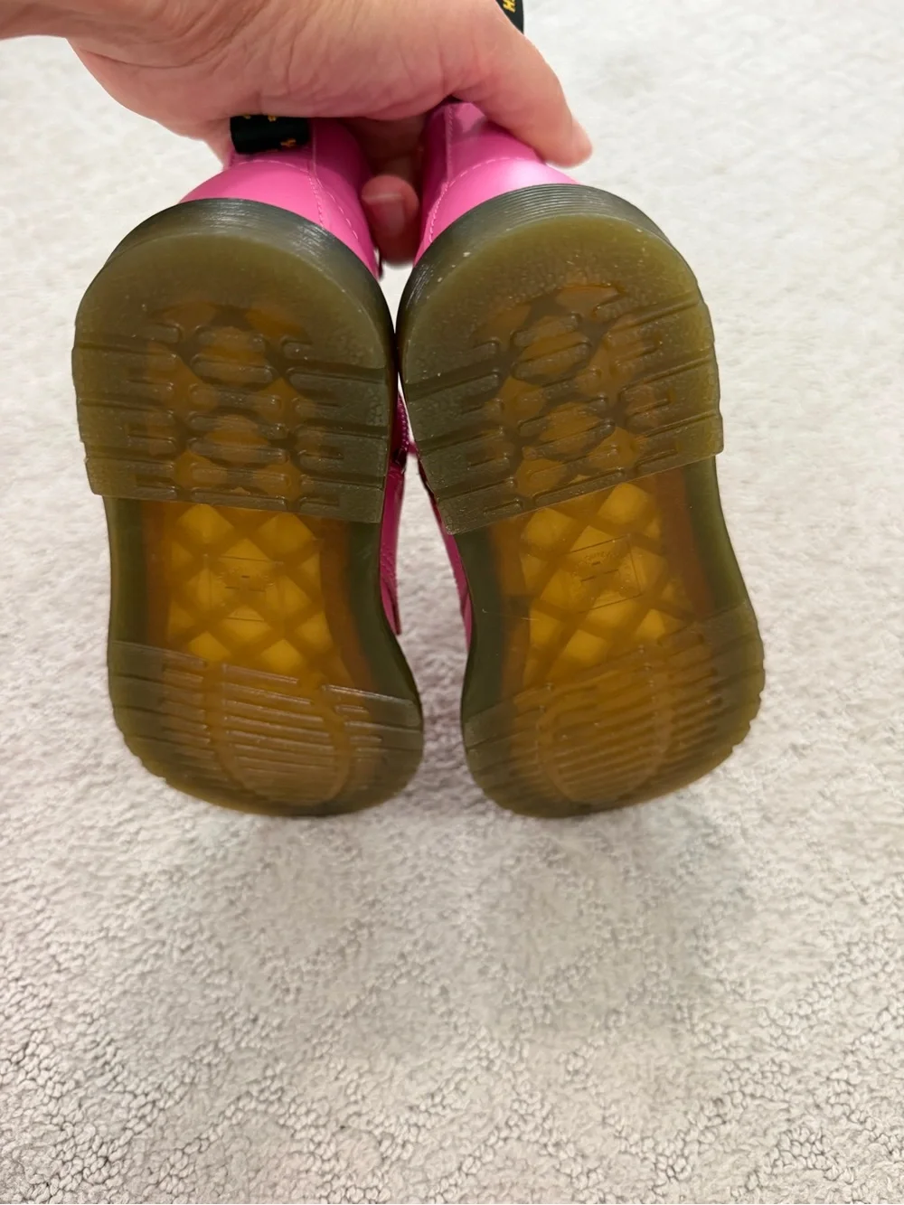 Kids Dr.Martens Pink 1460 boots size 11